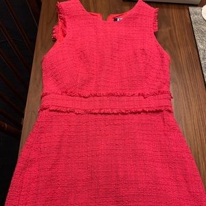 J.Crew Tweed Dress - pink, size 2P